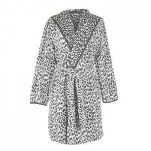 Badjas met cap 920 gris