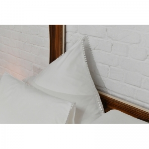 Donsovertrek + slopen white