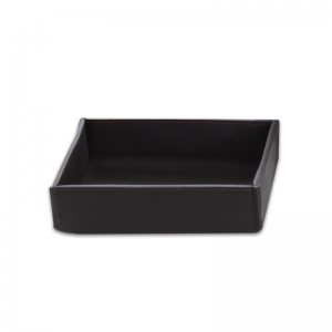 schaal 5,5x17x17 cm black mat