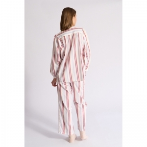 pyjama check orange