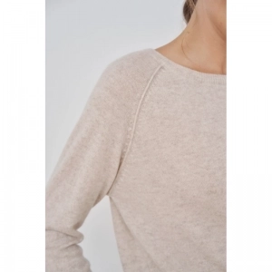 Pull kashmir light grey