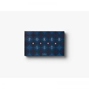 Claccic diamonds marine blauw
