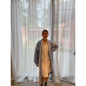 Kamerjas 110cm blue chine