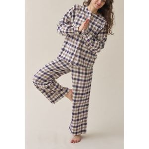 Pyjama ruit rood